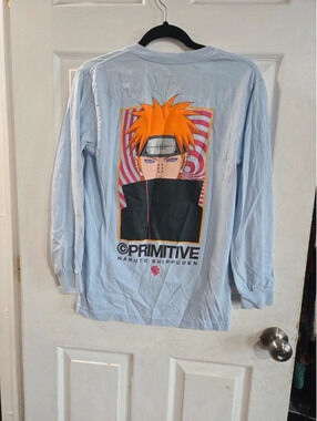 Vintage primitive naruto shirt size S